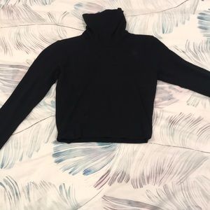 Nadia Tarr Long Sleeve Black Turtle Neck